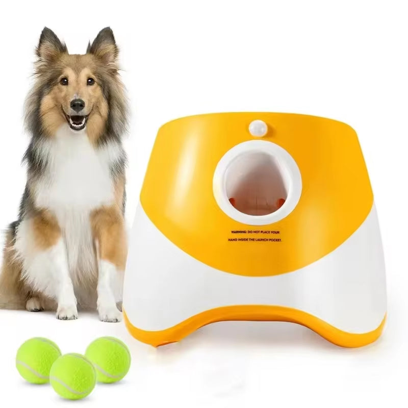Hands-Free Dog Ball Launcher for Automatic Playtime