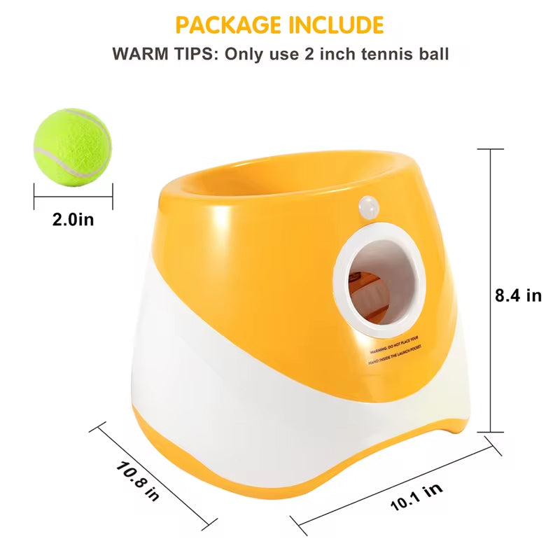 Hands-Free Dog Ball Launcher for Automatic Playtime