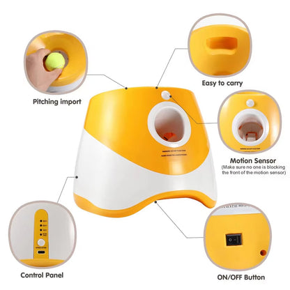 Hands-Free Dog Ball Launcher for Automatic Playtime