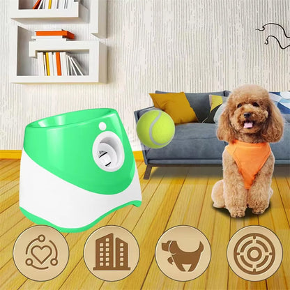Hands-Free Dog Ball Launcher for Automatic Playtime
