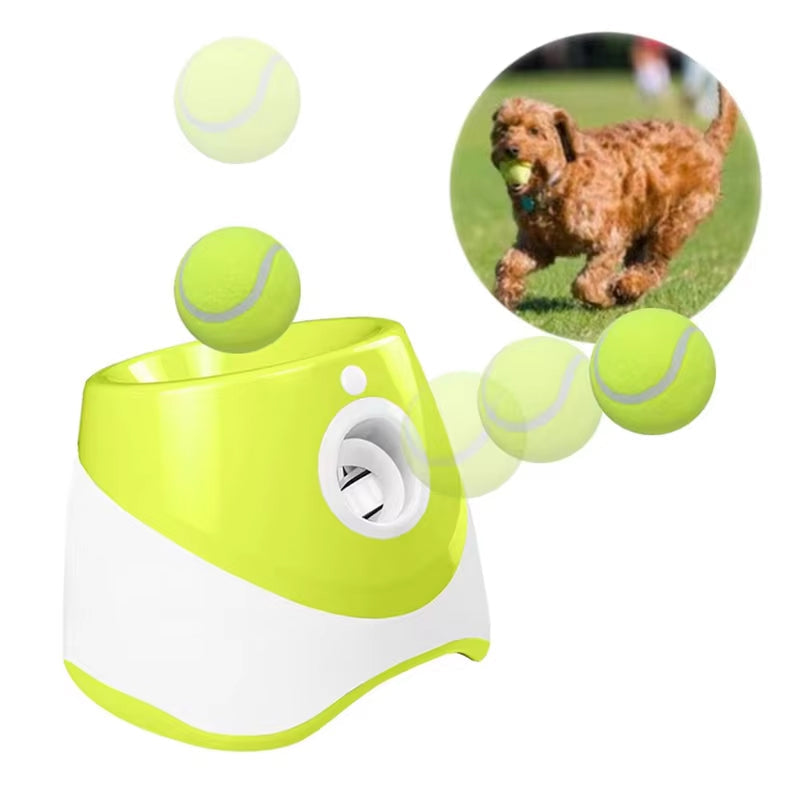 Hands-Free Dog Ball Launcher for Automatic Playtime