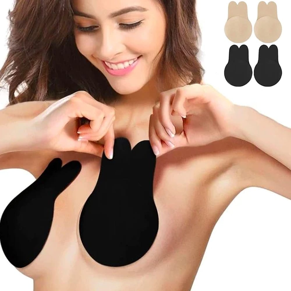 Strapless Invisible Push-up Bra – Self-adhesive Silicone Cups