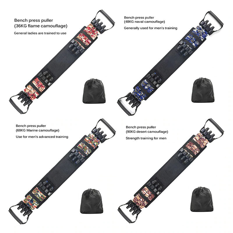 Workout Gear with Resistance Bands for Strength Training