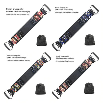 Workout Gear with Resistance Bands for Strength Training