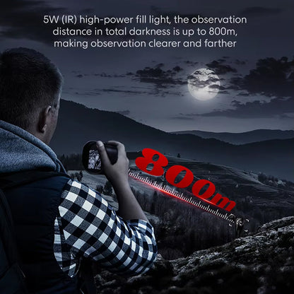 1080P HD Thermal Monocular with 800m Night Vision Capability