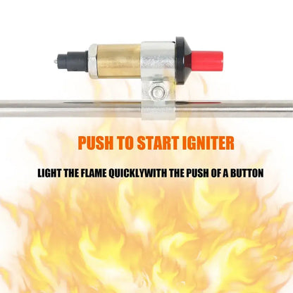 Portable Weed Torch for Efficient Garden Flame Weeding