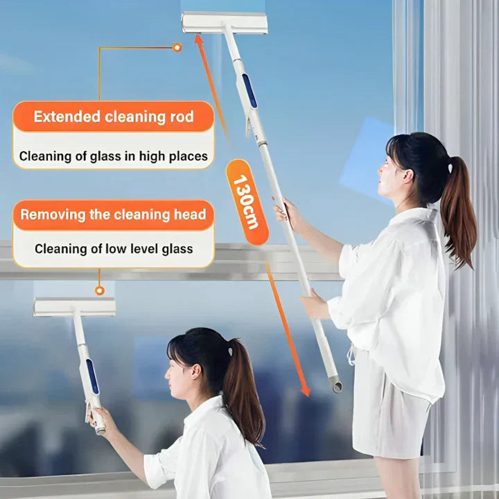 Streak-Free Shine with a Single Swipe - Glass Cleaner