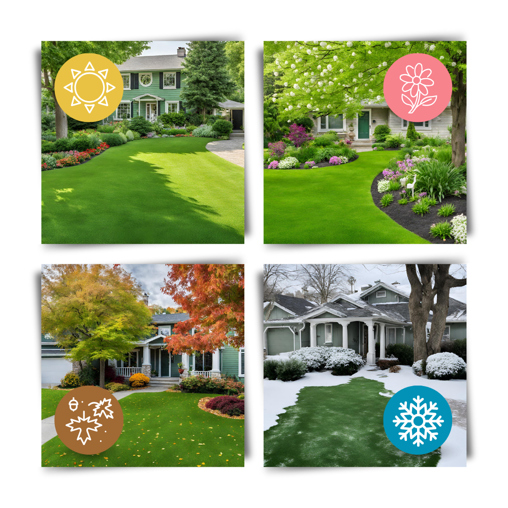 Quick Solution Green Grass Seed Mat