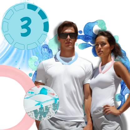 Rapid Freeze Cooling Neck Wrap