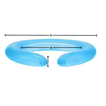 Rapid Freeze Cooling Neck Wrap