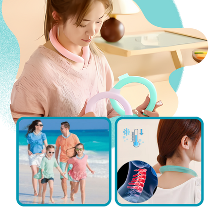 Rapid Freeze Cooling Neck Wrap