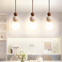 Cream White + Walnut