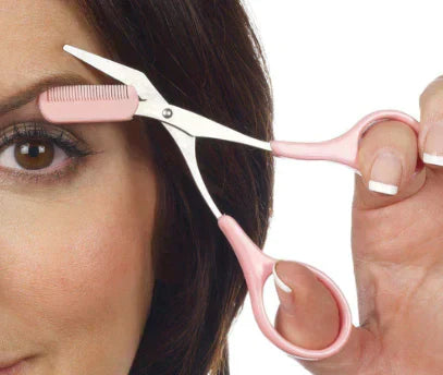 Precision Brow Trimming Scissors for Flawless Shaping