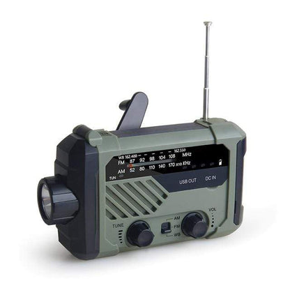 All-in-One Solar-Powered Emergency Communication Device