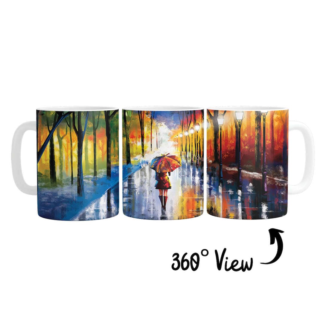 Rainy Day Travel Mug for Warm Beverages