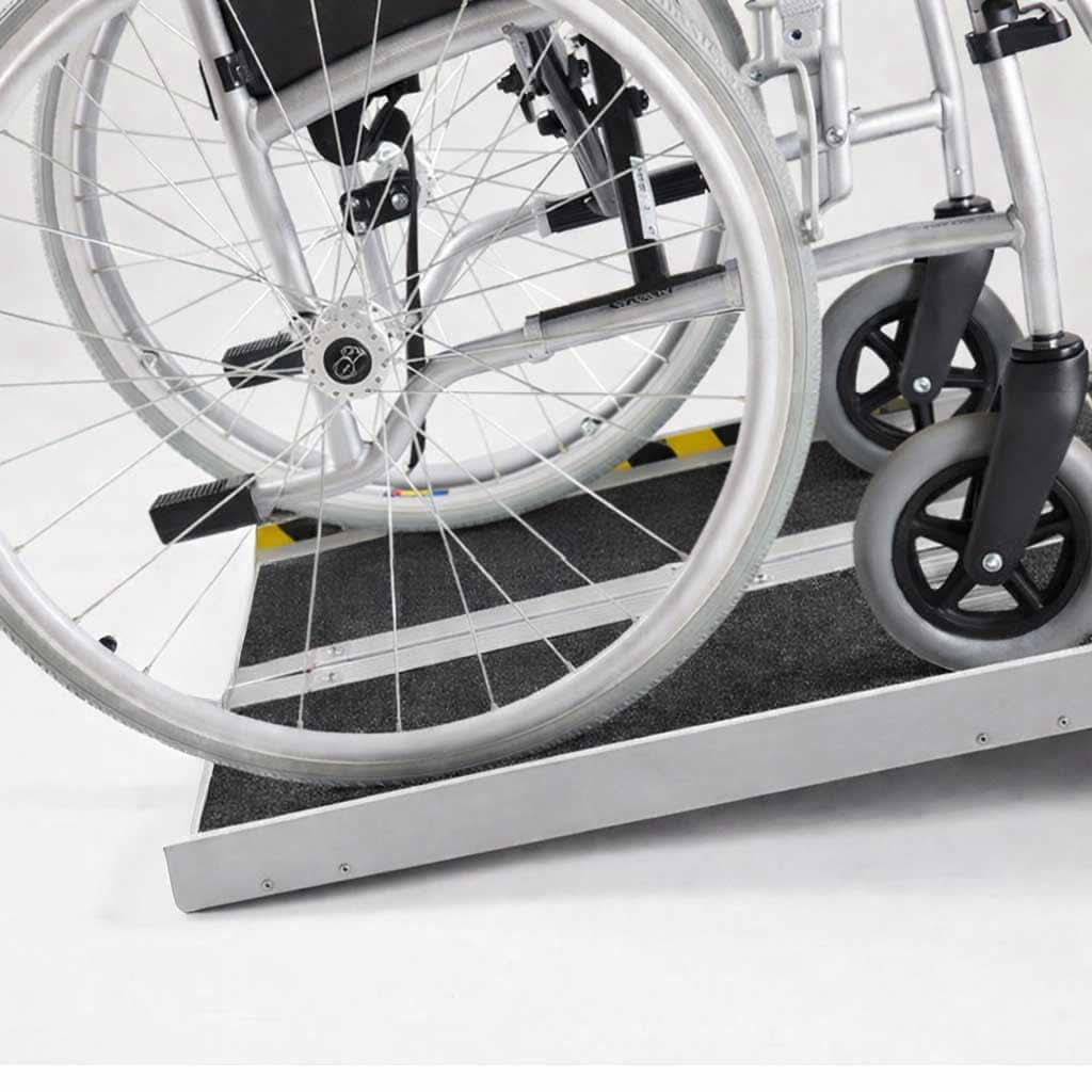 Foldable Access Ramp for Portable Use