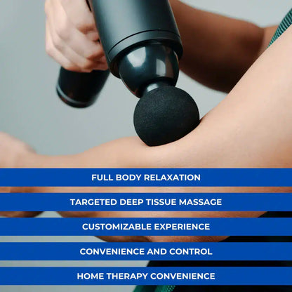 Portable Deep Tissue Massage Gun for Muscle Recovery and Relief
