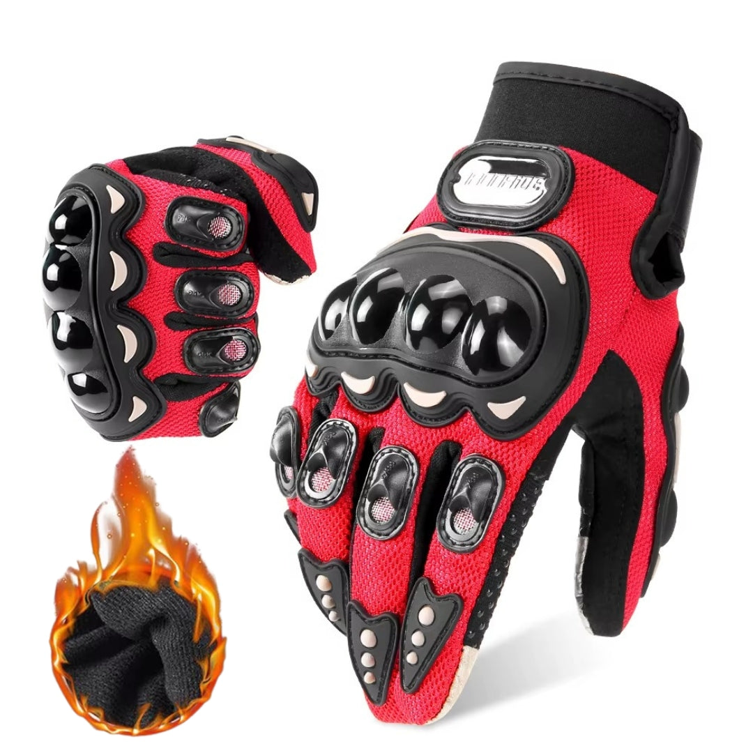 Heated Winter Gloves for Motorcycles - Waterproof Design