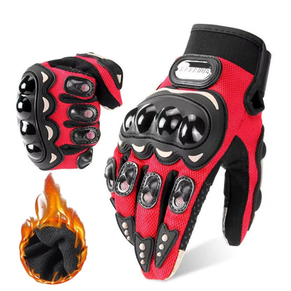 Heated Winter Gloves for Motorcycles - Waterproof Design