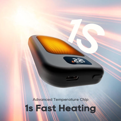 Portable Rechargeable Hand Warmers with LED Indicator and 3 Heat Settings