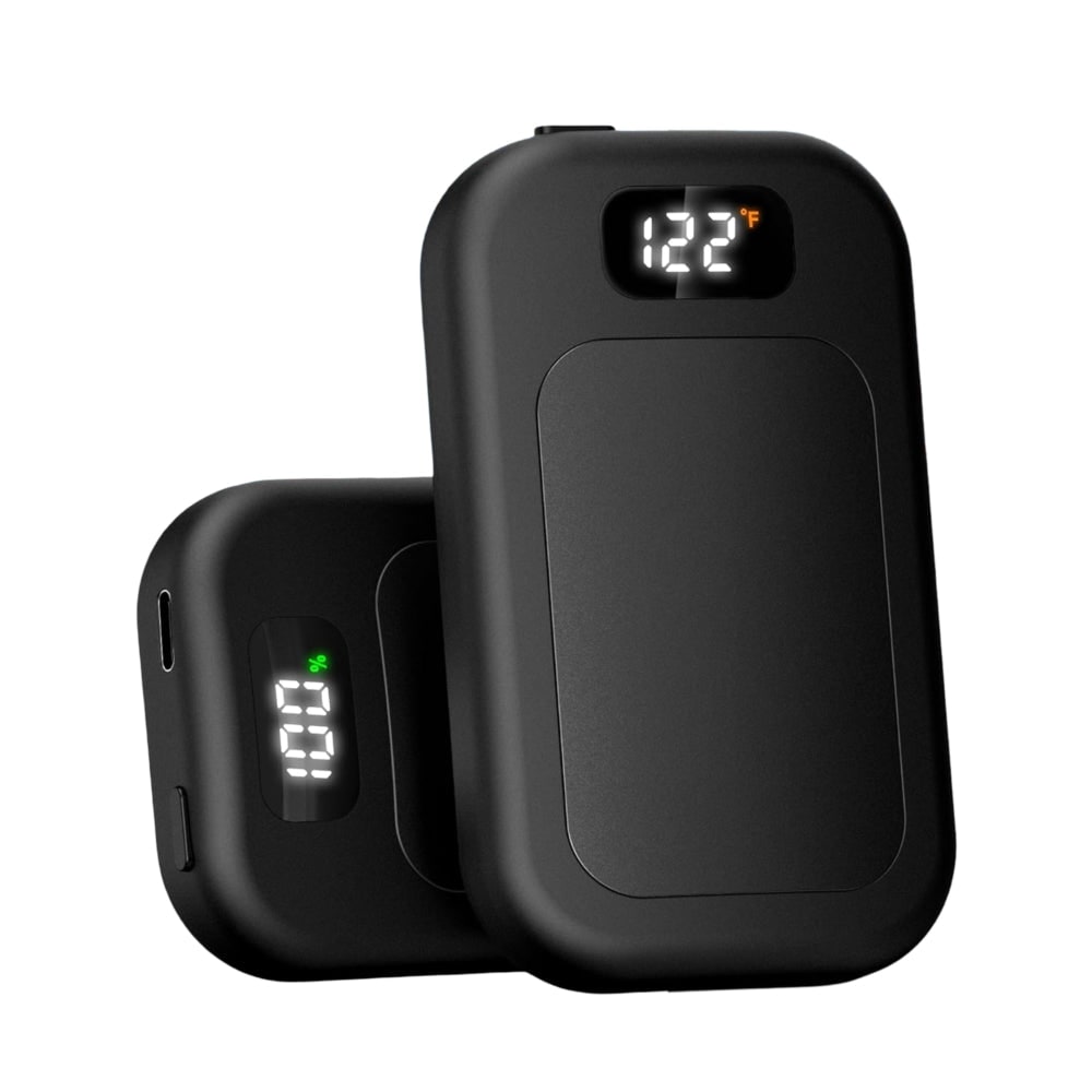 Portable Rechargeable Hand Warmers with LED Indicator and 3 Heat Settings