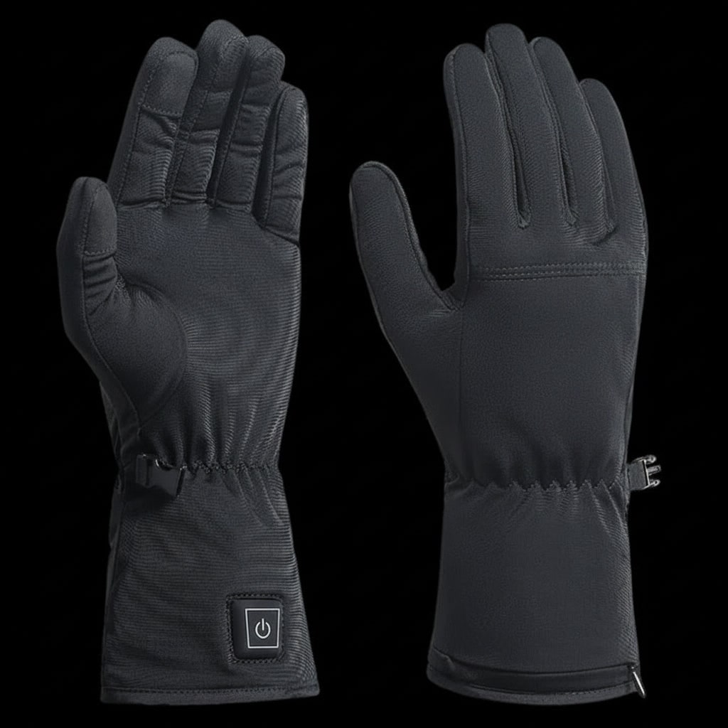 Rechargeable Thermal Glove Liners and Mittens with Custom Heat Control