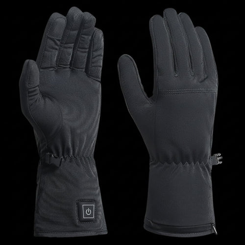 Rechargeable Thermal Glove Liners and Mittens with Custom Heat Control