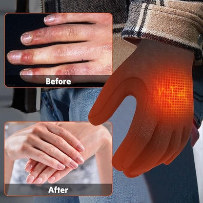 Rechargeable Thermal Glove Liners and Mittens with Custom Heat Control