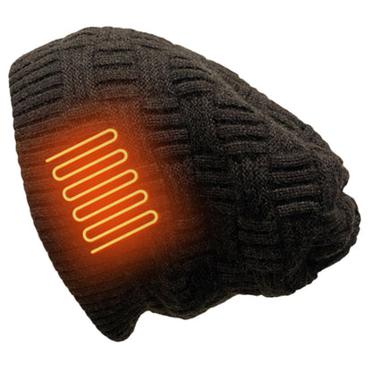 WarmWave Rechargeable Heated Beanie with Ear Flaps