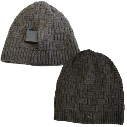 WarmWave Rechargeable Heated Beanie with Ear Flaps