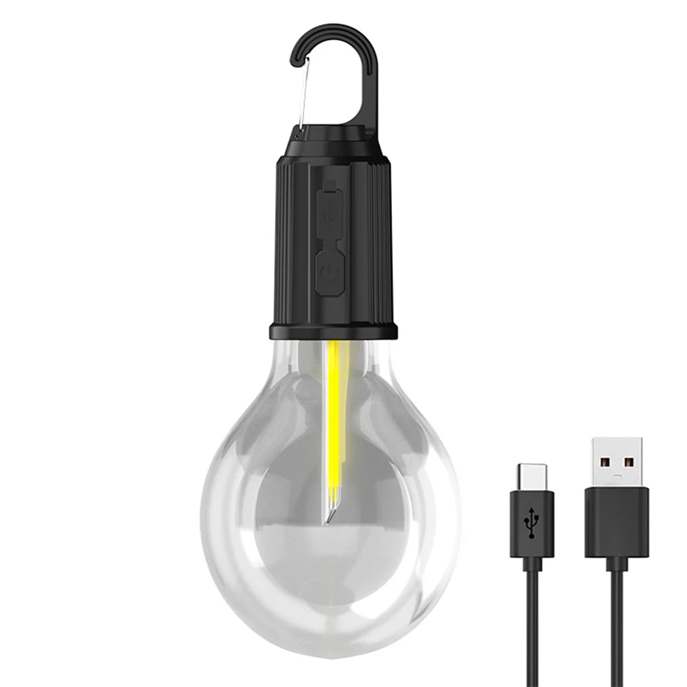 Rechargeable LED Lantern with Hook for Outdoor Adventures