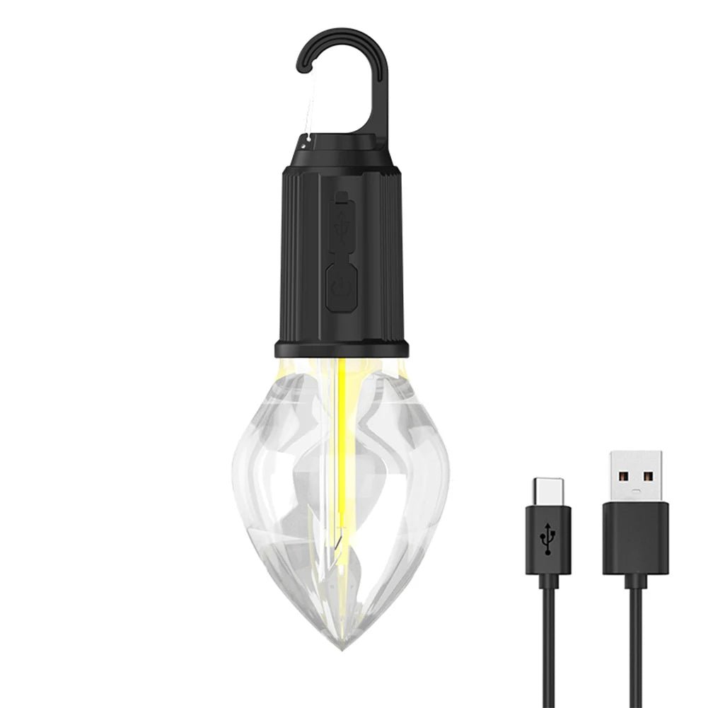 Rechargeable LED Lantern with Hook for Outdoor Adventures