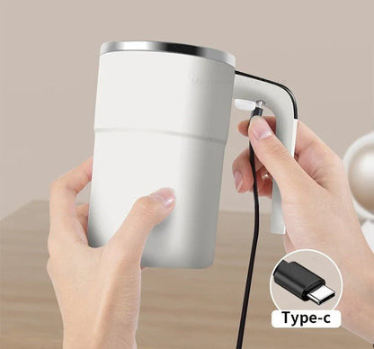 Self-Stirring Mug with LED Temperature Display