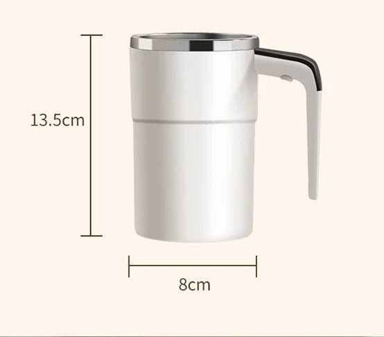 Self-Stirring Mug with LED Temperature Display