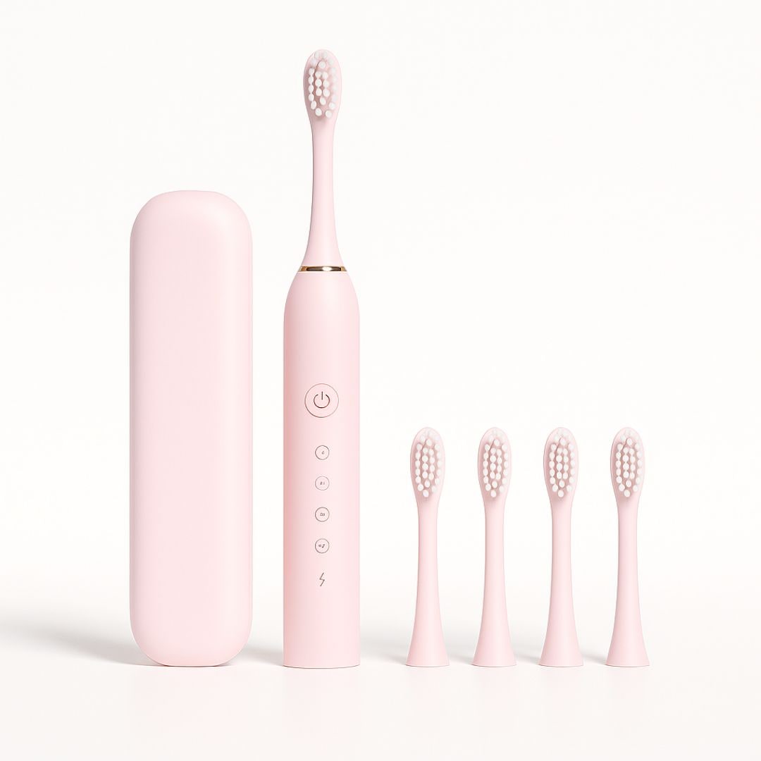 SmartClean Sonic Toothbrush with Charging Base and Soft Bristles