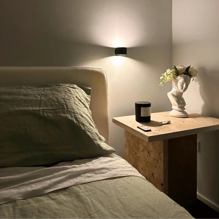 Versatile Rechargeable Wall Light with Remote & Magnetic Hook