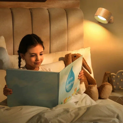 Versatile Wireless LED Wall Light with 360° Magnetic Mount
