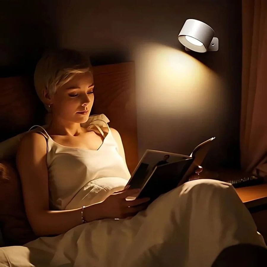 Versatile Rechargeable Wall Light with 360° Magnetic Bracket