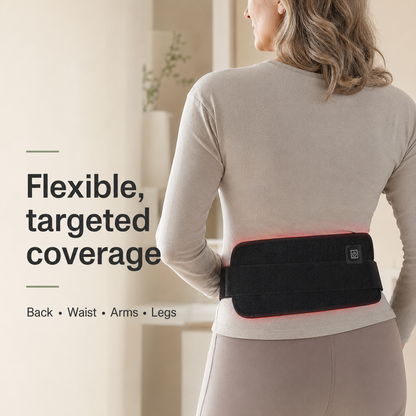 Near-Infrared Wrap with 60 Lights – 660nm & 850nm Red Light Therapy Belt