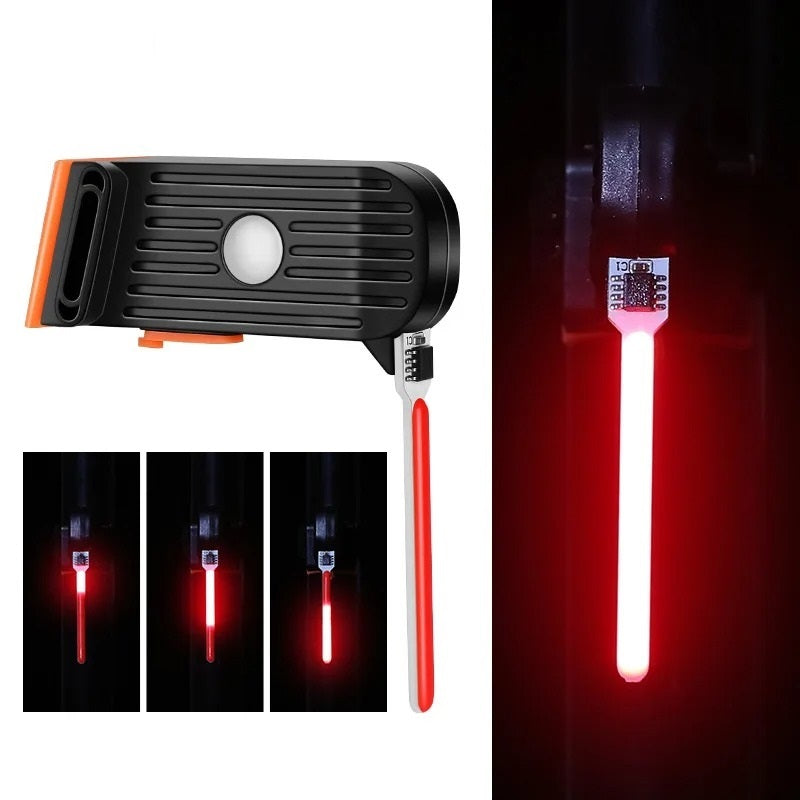 Rechargeable Bicycle Tail Light for Enhanced Safety