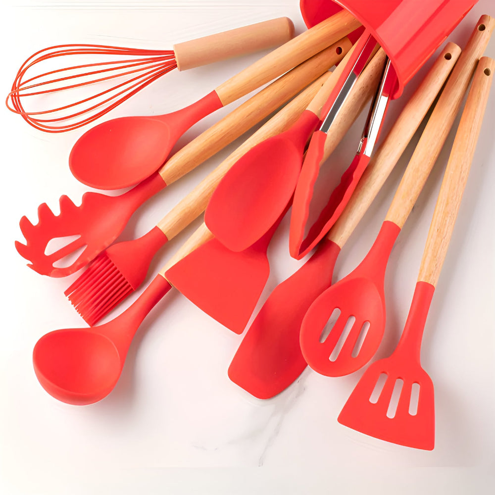 Eco-Friendly Silicone Kitchen Tool Collection
