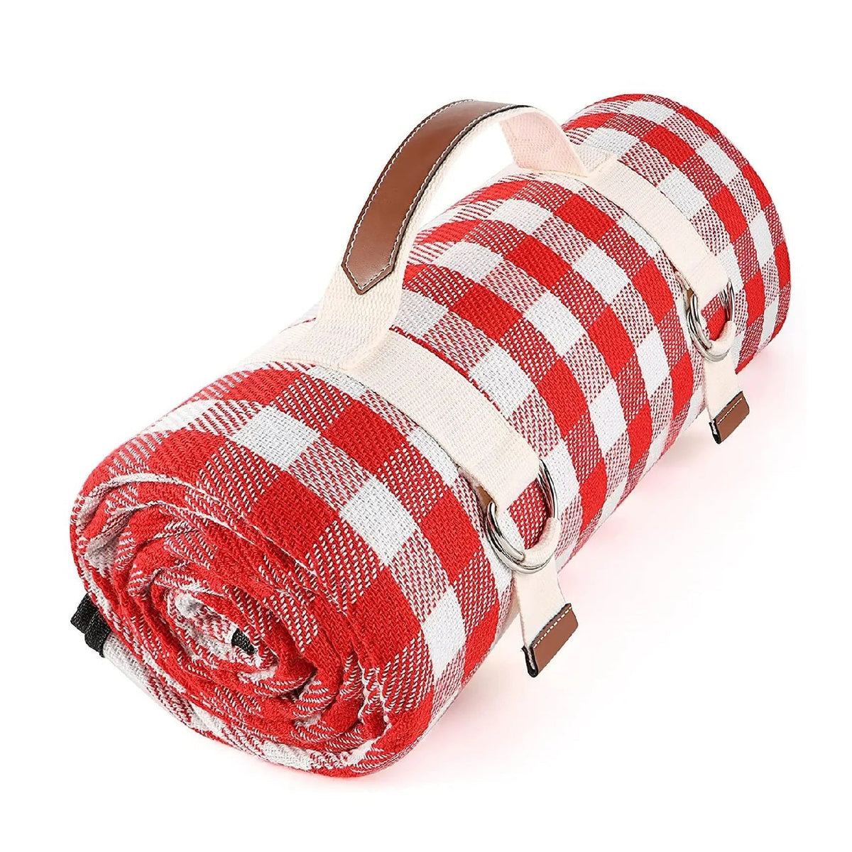 Foldable Beach and Camping Mat - Waterproof Picnic Blanket with Handle
