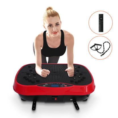 Full Body Vibration Exercise Machine with 99 Speeds, 5 Programs, LCD & Remote