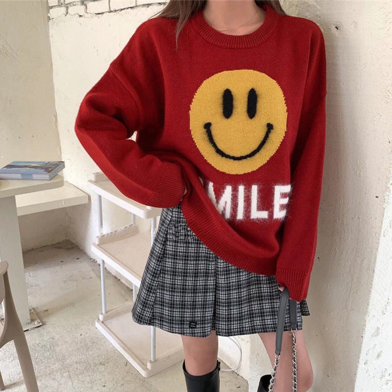 Joyful Vibes Cozy Crewneck Sweatshirt