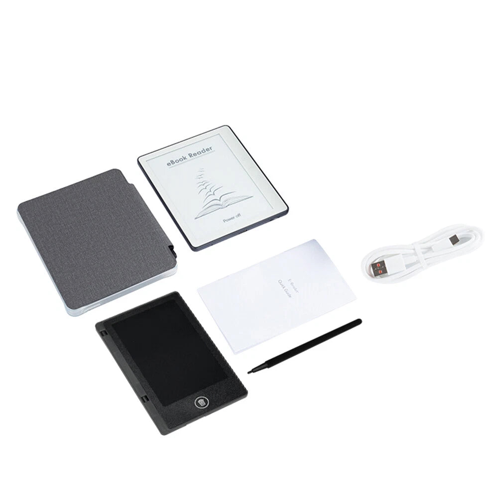 Portable E-Book Reader in Red