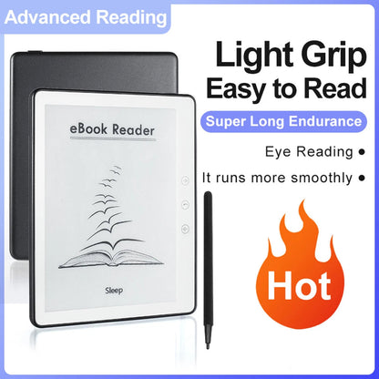 Portable E-Book Reader in Red