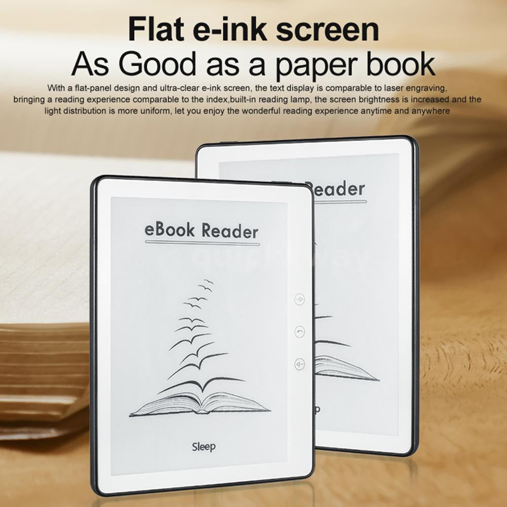 Portable E-Book Reader in Red