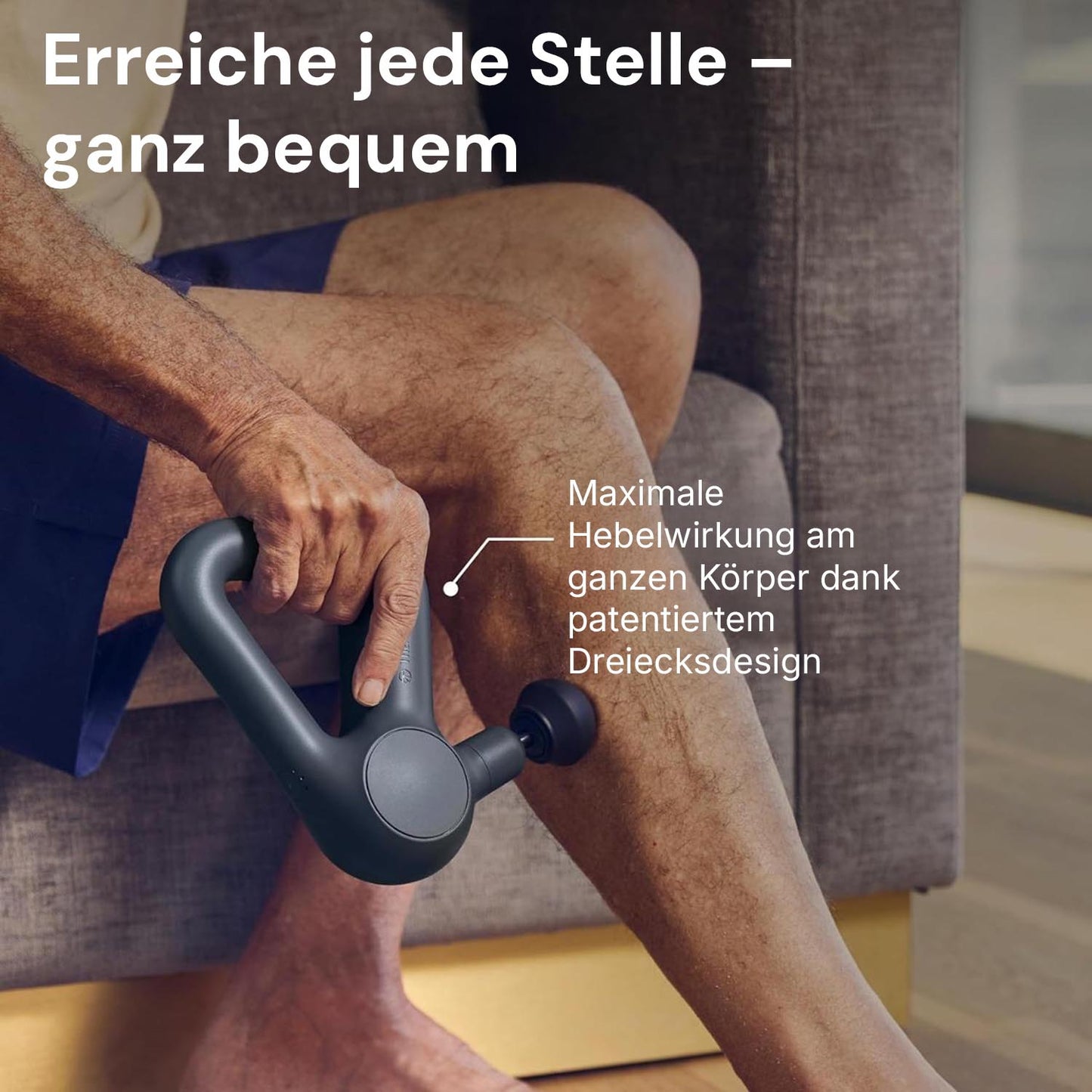 Deep Tissue Relief Gun | Muscle Recovery Device for Home Use