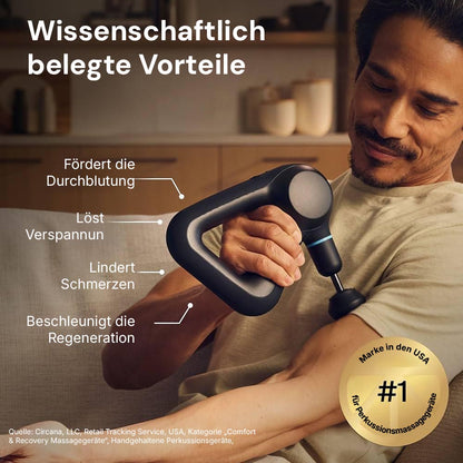 Deep Tissue Relief Gun | Muscle Recovery Device for Home Use