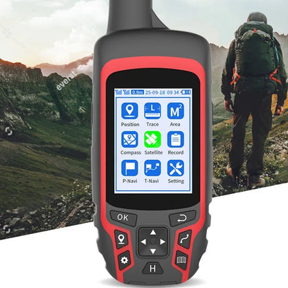 Durable Handheld GPS Device for Outdoor Navigation and Hunting